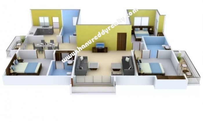 3 BHK Flat for Sale in Mandaveli